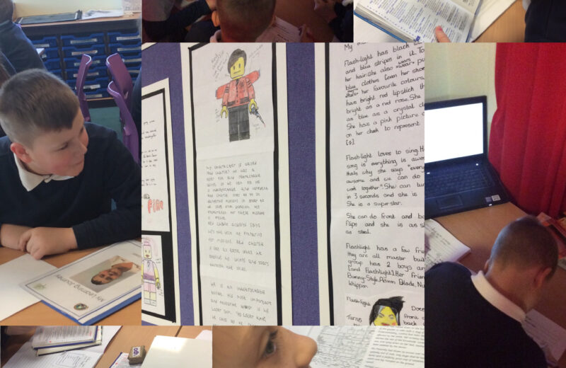 We are learning to write character descriptions…