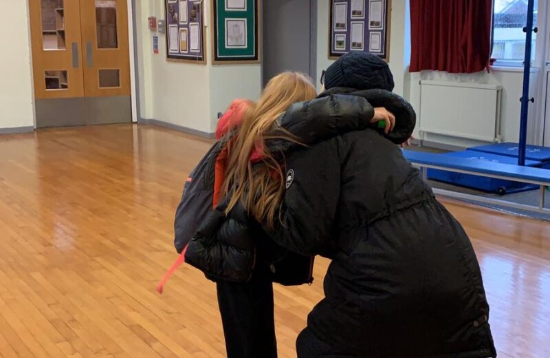 Families reunited.