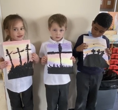 1S and 1/2WB share the Crucifixion and Resurrection.
