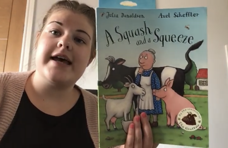 Story time with Miss Wood