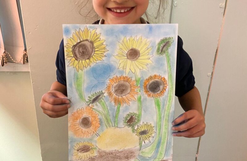 Year 1 Pastel Flowers