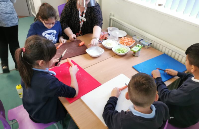 Y3/4P Making Vegetable Soup.