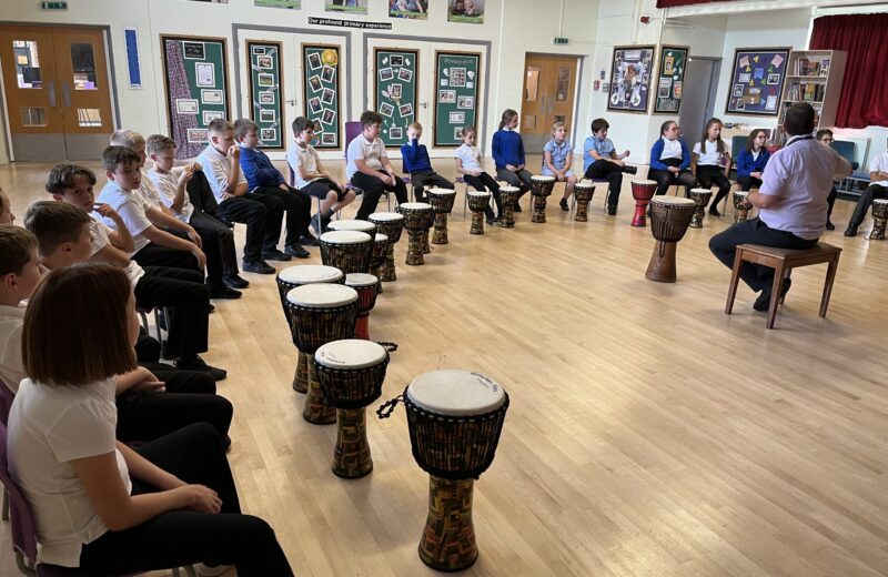African drum lessons – 6B