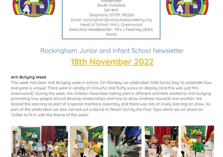 Newsletter 15th October 2021