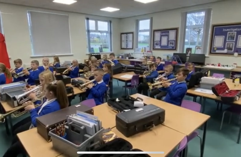 Y5H showcase their Brass learning.