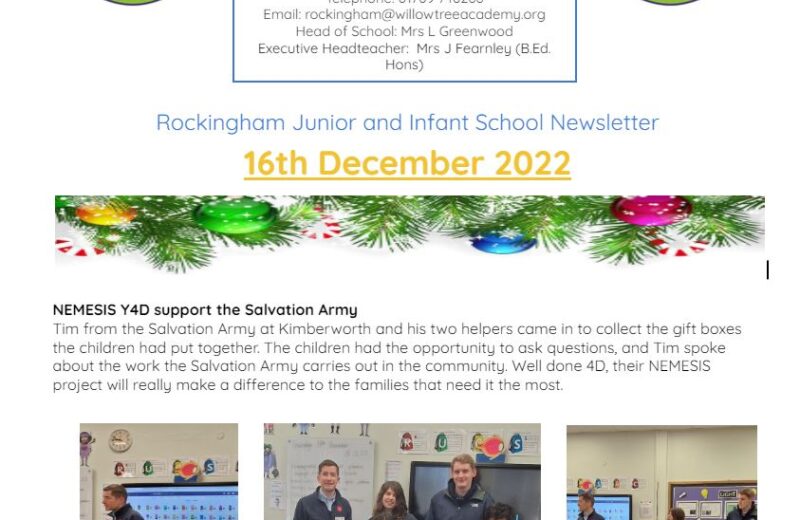 Our Final Newsletter of 2022