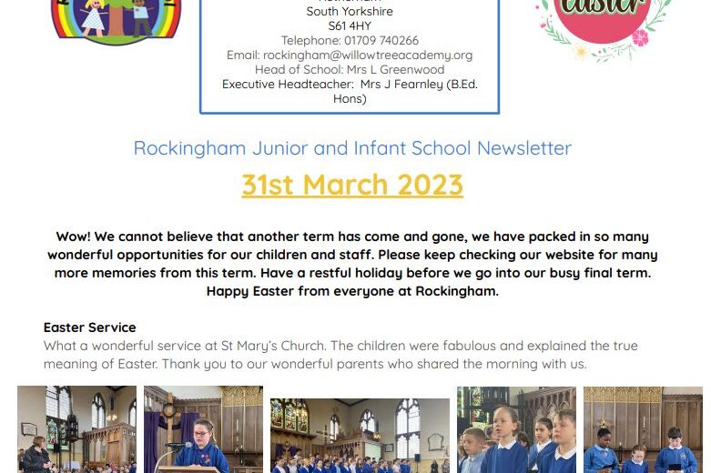 Our First Newsletter of the New Year.