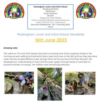 Newsletter 16th June 2023