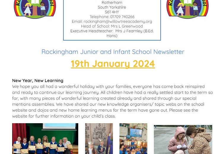 Newsletter 19.01.2024