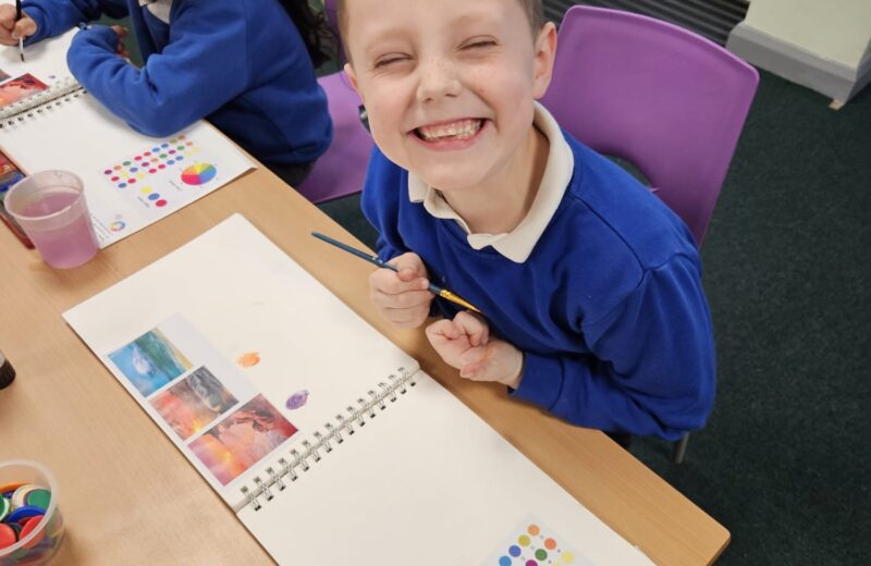 Colour Mixing in 1/2M