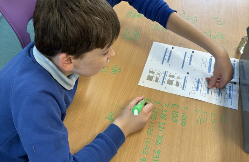Mrs Buttree’s maths group