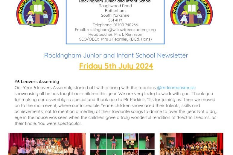 Newsletter 5th July