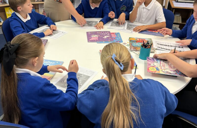 6B visit the library