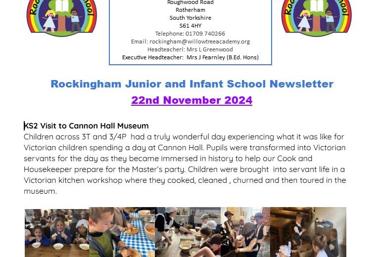 Newsletter 22nd of November