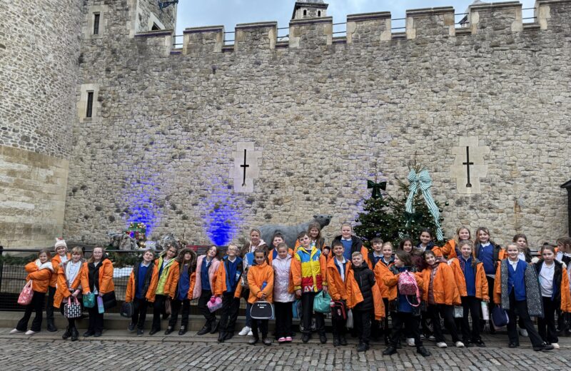 Y5s Visit London – First stop…