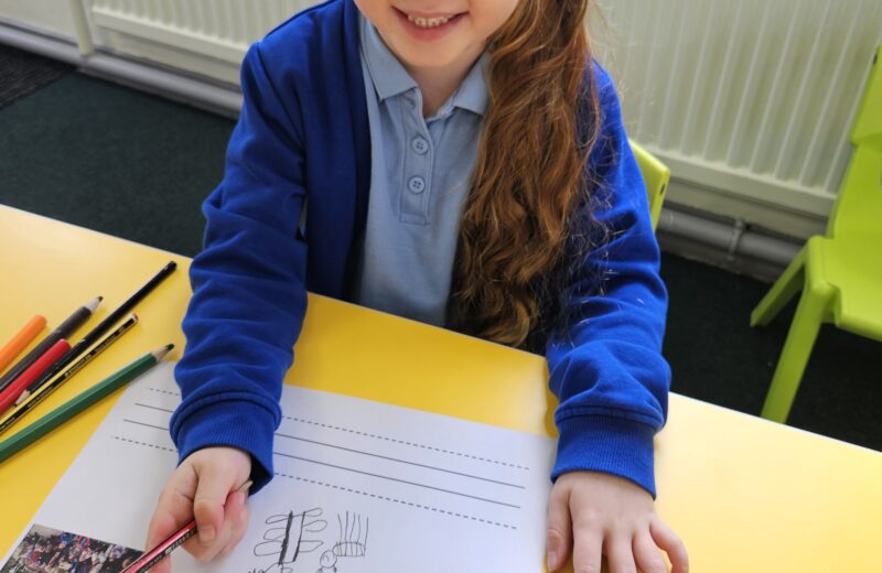 F2 – Butterfly house literacy learning