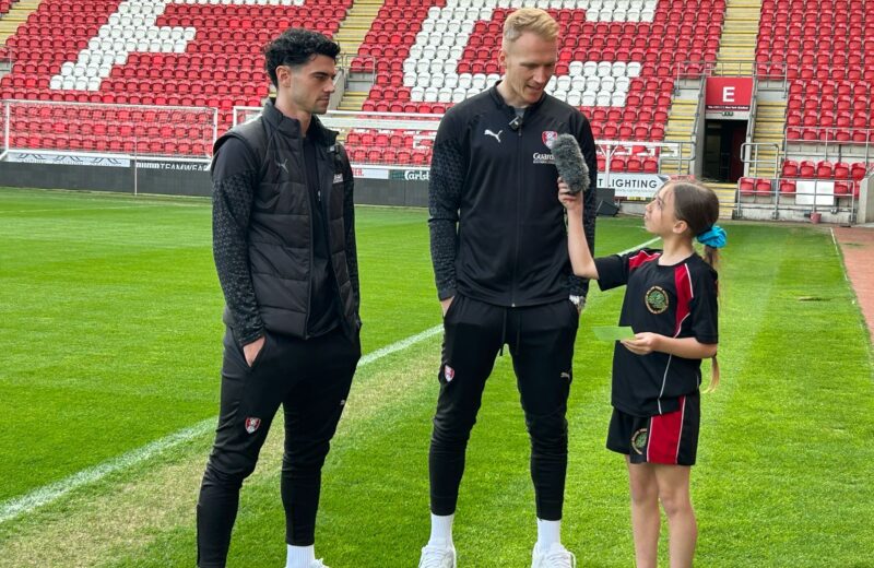 WMIM Y6 Interview Rotherham United players