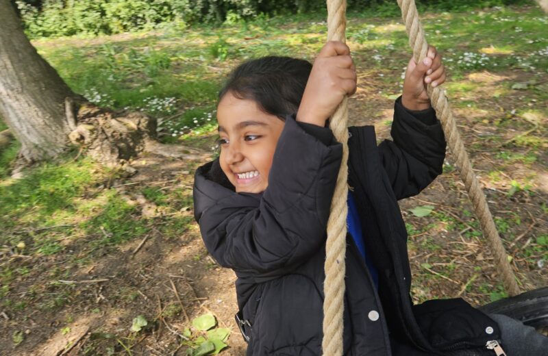 Outdoor forest fun in F2