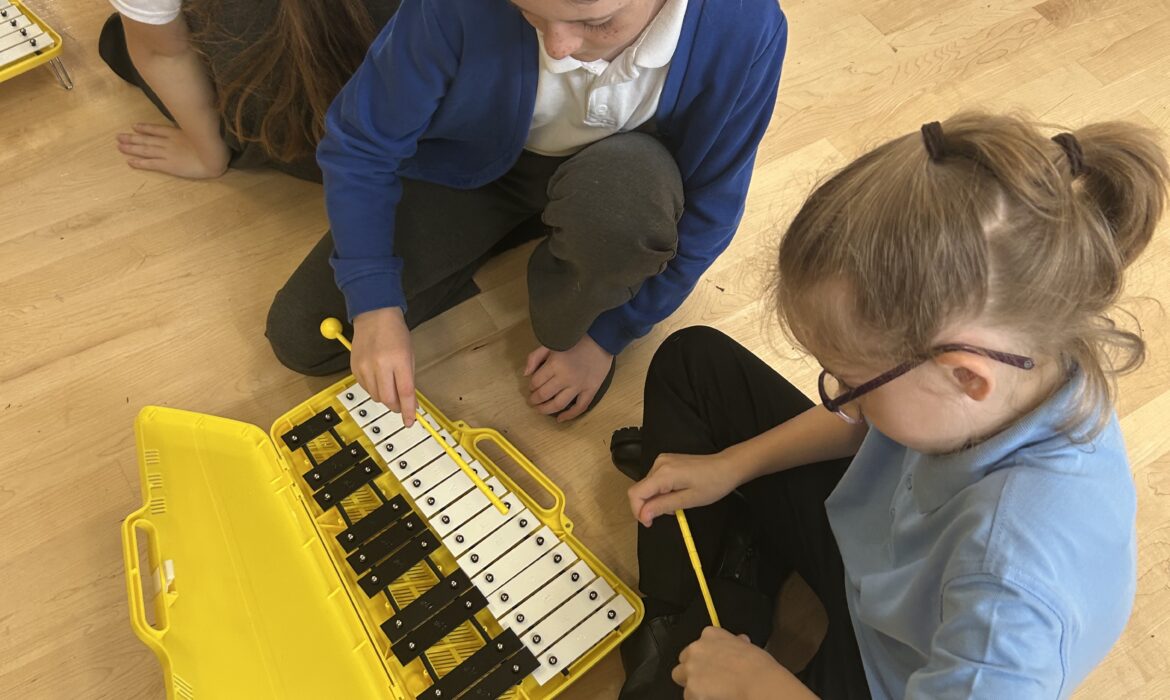 Our First Music Lesson!