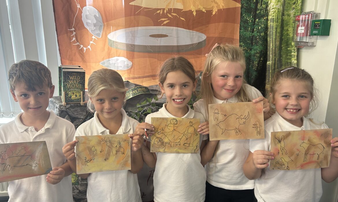 3T – Lascaux inspired cave art