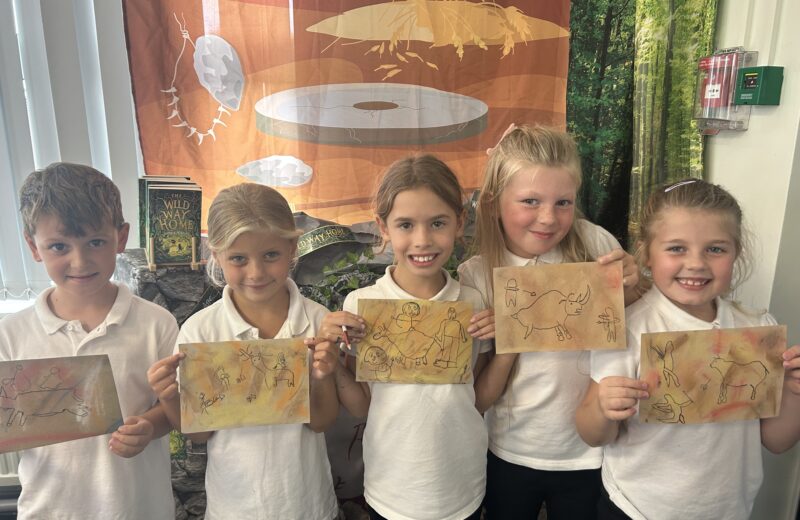 3T – Lascaux inspired cave art