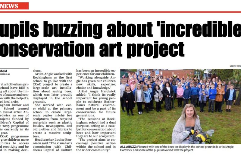 Pupil Buzzing – Rotherham Advertiser