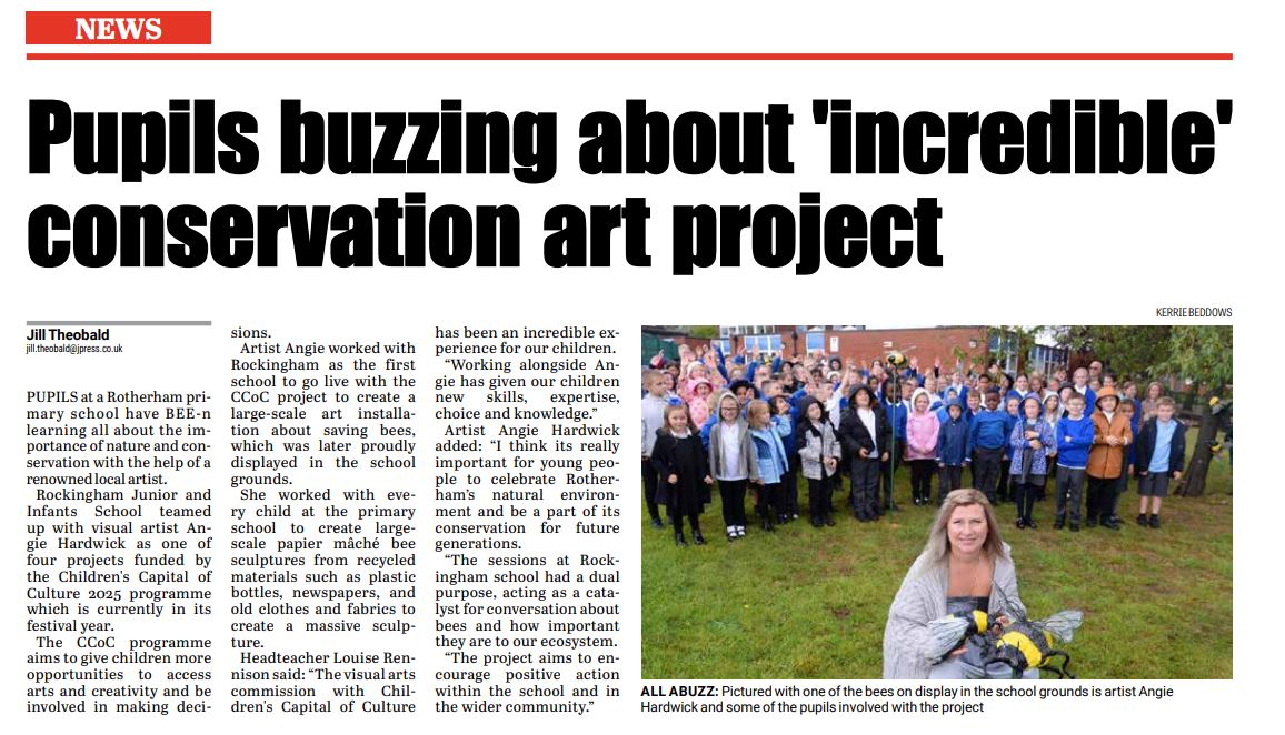 Pupil Buzzing – Rotherham Advertiser