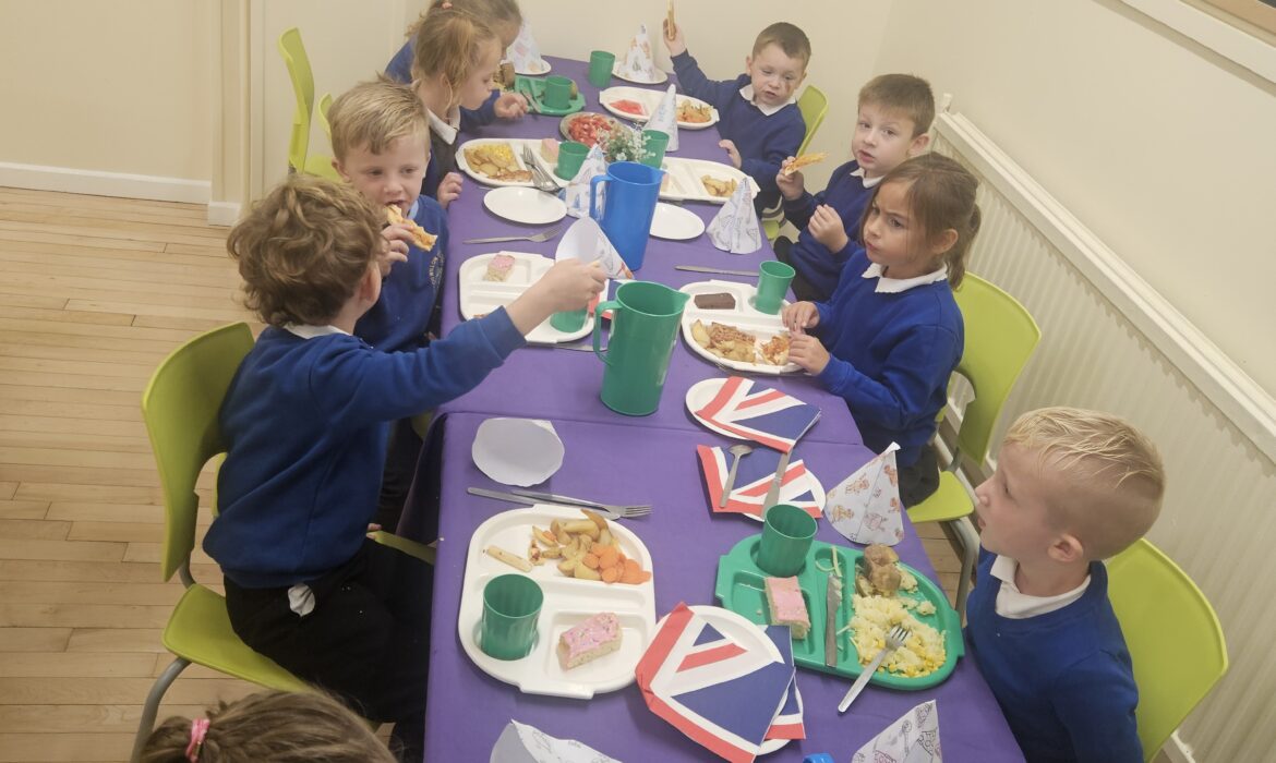 School tea party