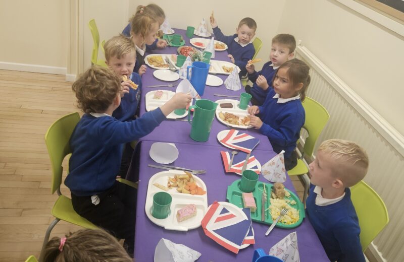 School tea party