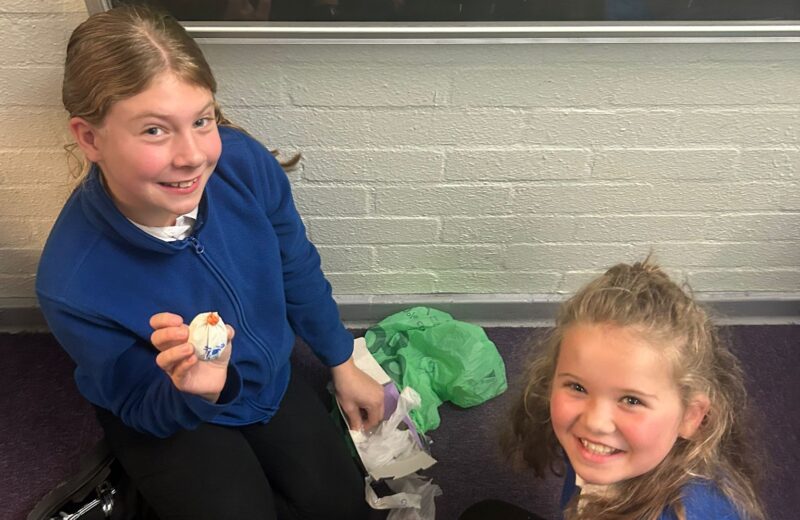 Science Club Egg Experiment