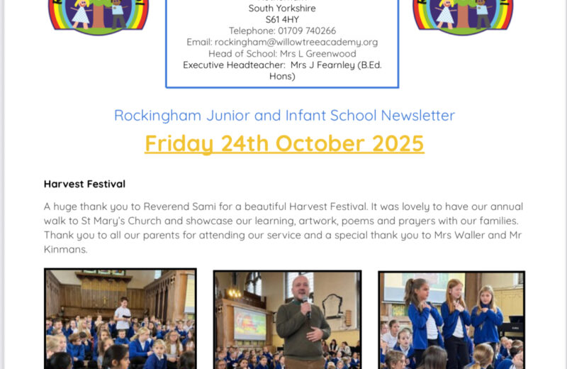 Newsletter 24th October