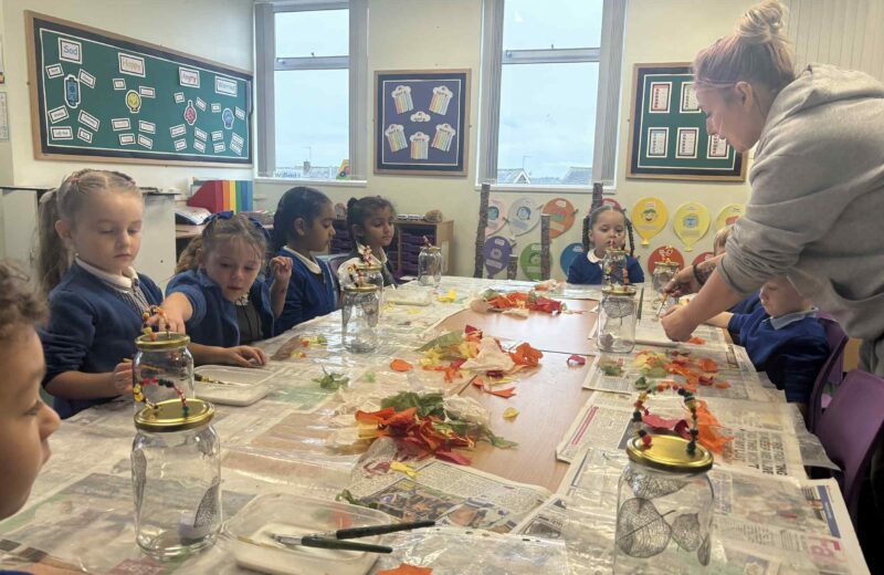 Autumn lantern Workshop