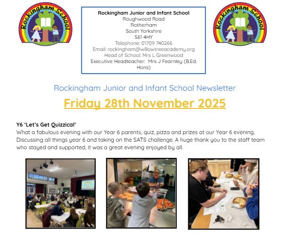 Newsletter 28th November
