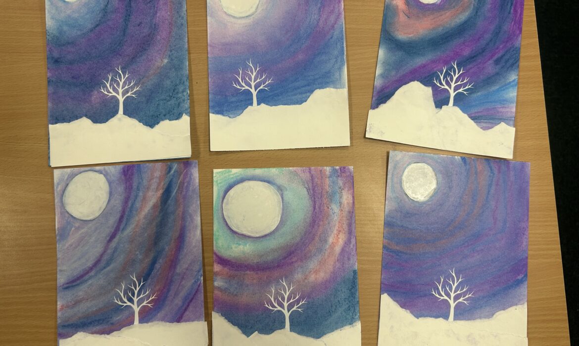 3T Winter Art Work