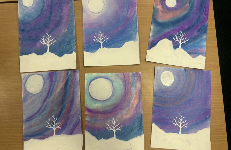 3T Winter Art Work