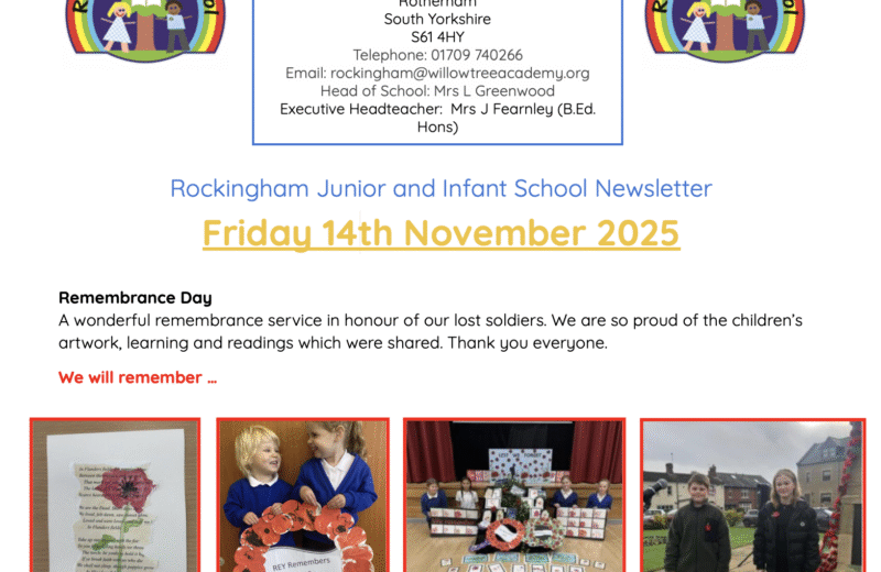 Newsletter 14th November