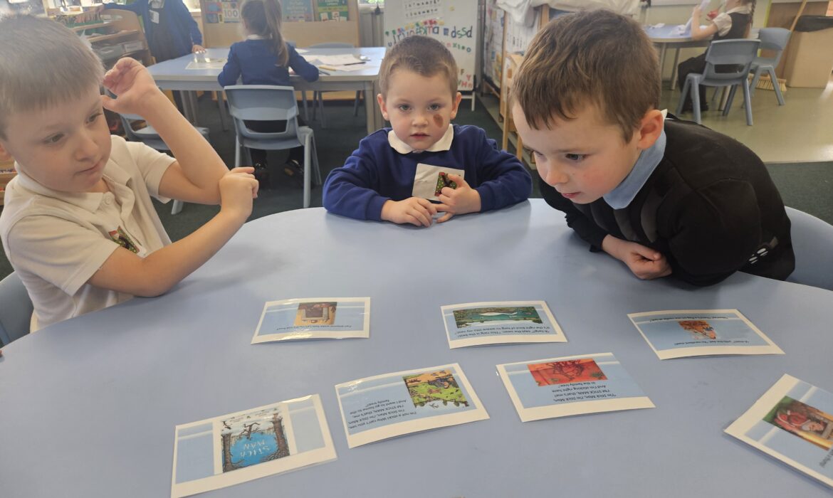 Literacy – Story sequencing