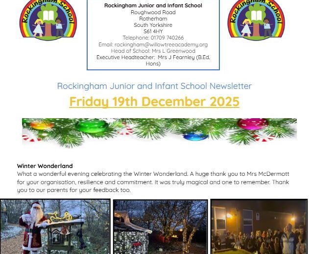 Newsletter 19th December 2025
