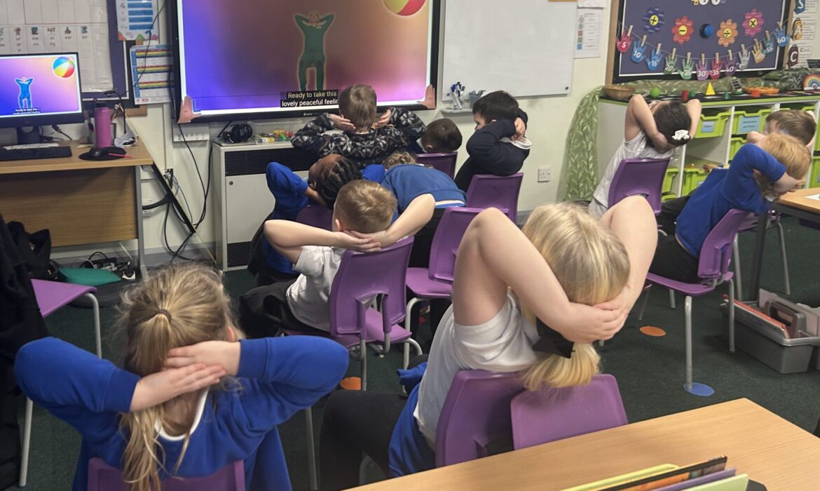 Chair Yoga in 1/2B!