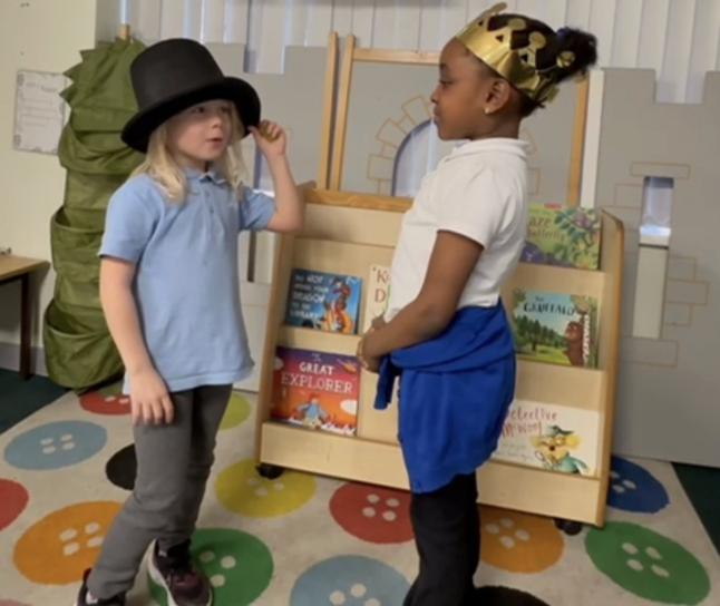 History Role Play in 1/2B