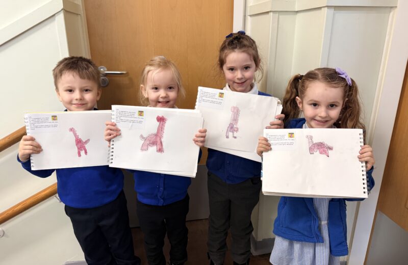 Reception explore Dinosaurs