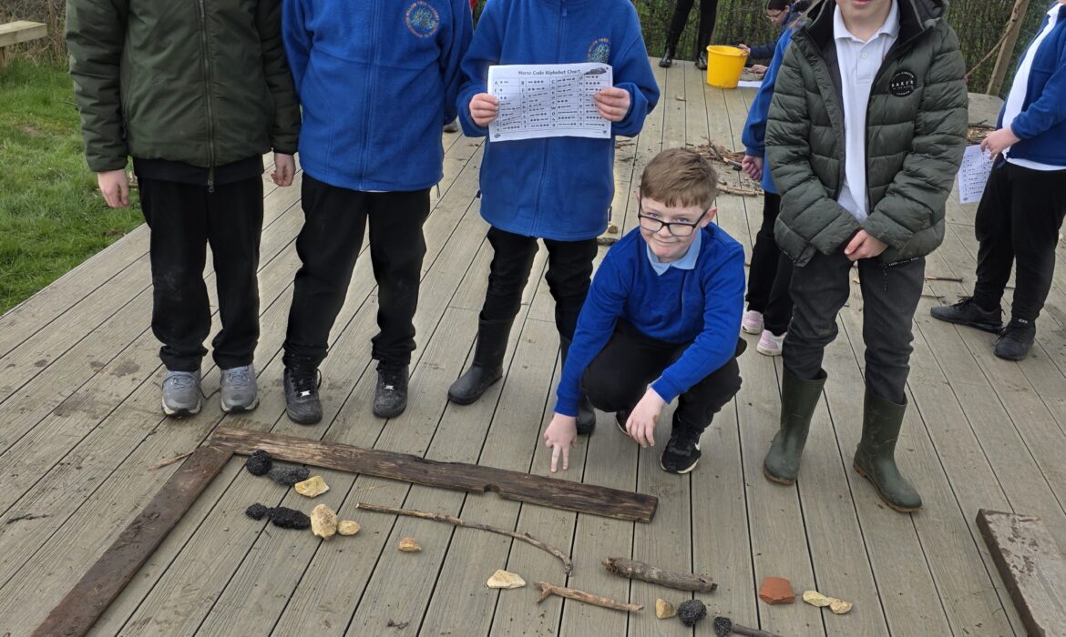 Y5/6D Forest School Morse Code