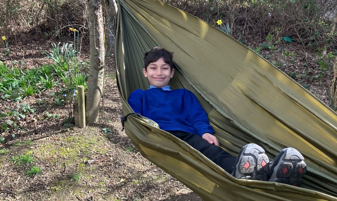 Hammocks at the ready