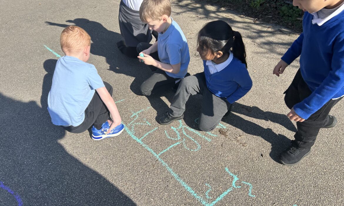 1C and 1/2B Take Maths Outside!