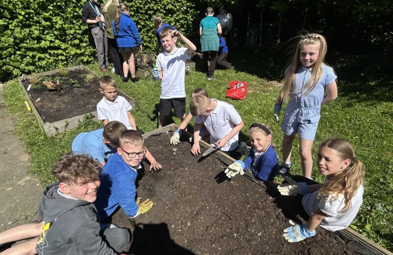 3/4P and 3T get ready to plant!🌱