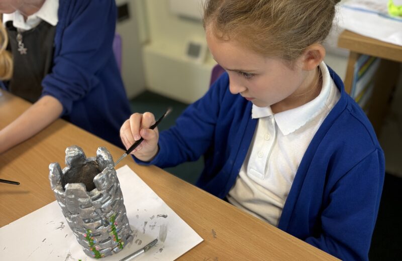 Clay turrets