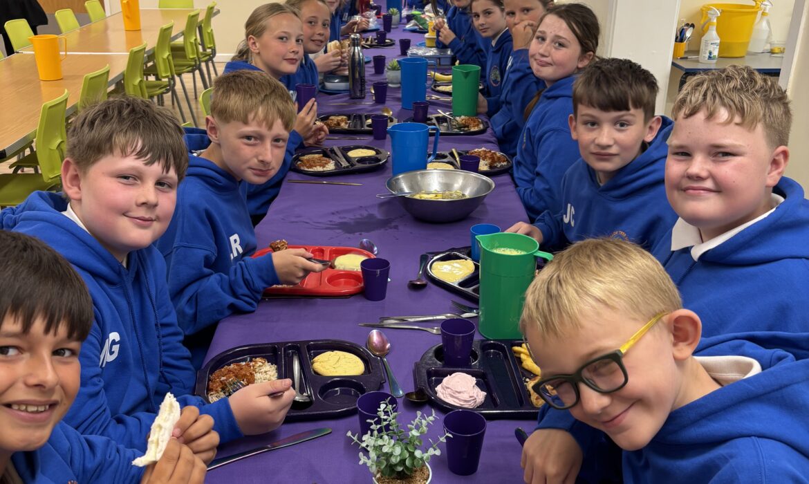 Well done 6B for winning this weeks golden table