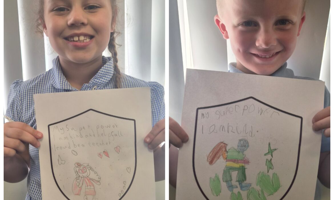 1/2C PSHE SuperPower badges